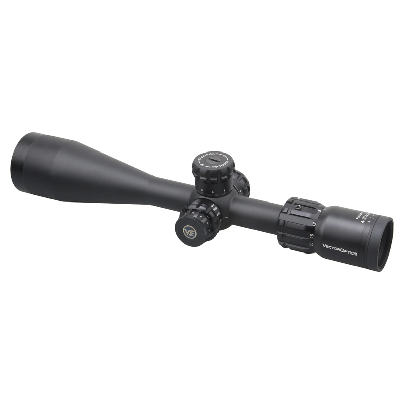 Vector Optics Paragon 4-20x50 1in Riflescope Zero-Stop Vector Optics Paragon 4-20x50 1in Riflescope Zero-Stop