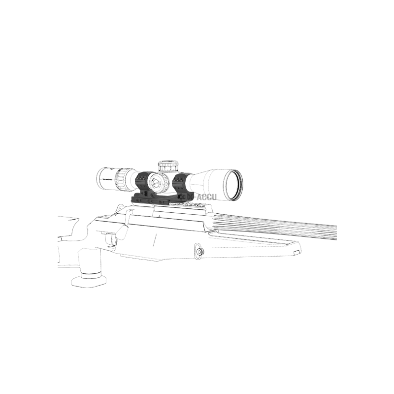 Vector Optics 34mm Cant 20MOA Ein Stück hoch Picatinny Mount www.angelarms.eueinem Stück 