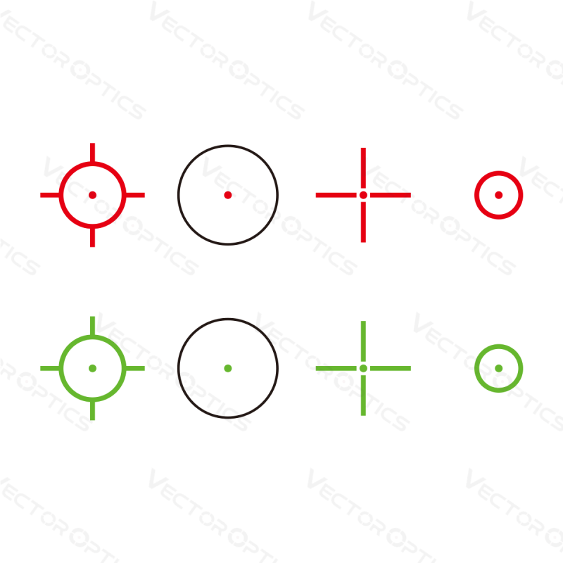 Vector Optics Omega 23x33 Four Reticle Reflex Sight