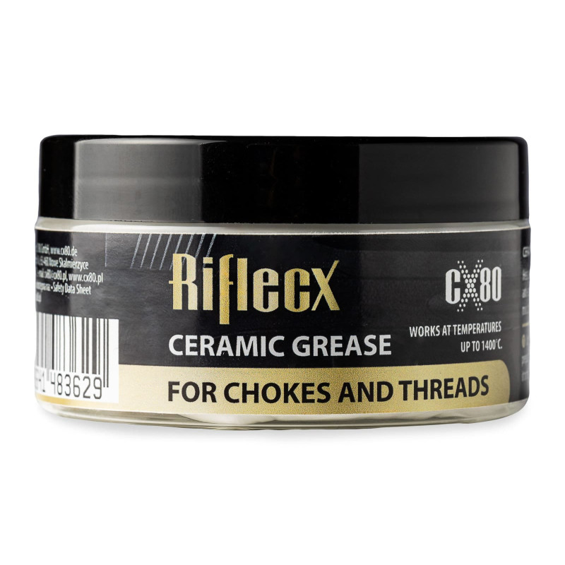 RifleCX Ceramic Grease Secures the Chuck Threads on the Rifle RifleCX Ceramic Grease Secures the Chuck Threads on the Rifle