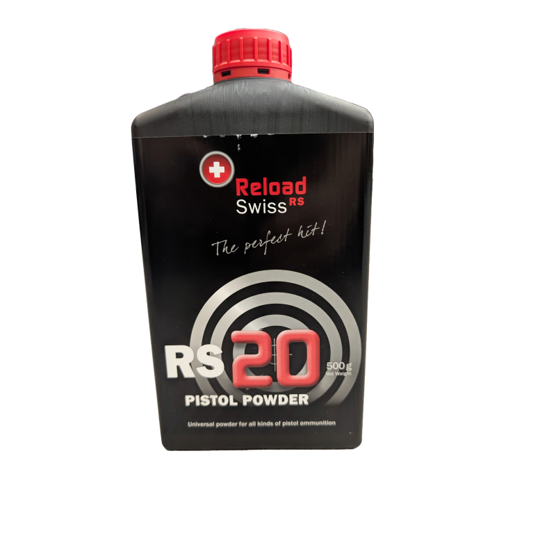 Reload Swiss RS12 Pistol Powder Reload Swiss RS12 Pistol Powder