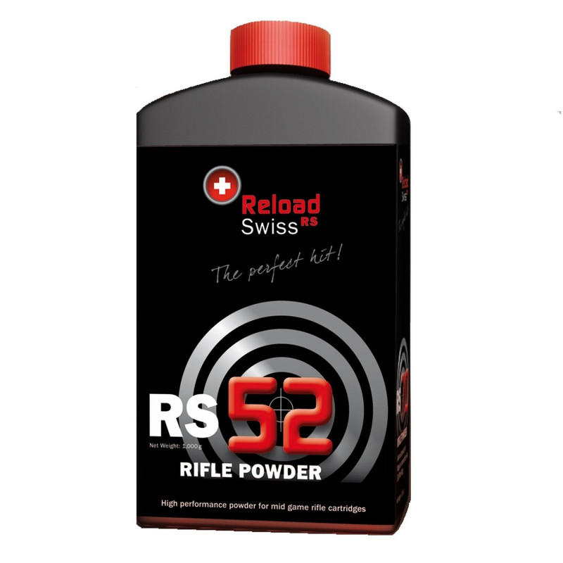 Reload Swiss RS52 Rifle Powder Reload Swiss RS52 Rifle Powder