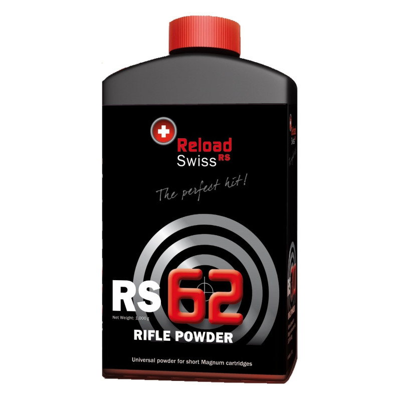 Reload Swiss RS62 Rifle Powder Reload Swiss RS62 Rifle Powder