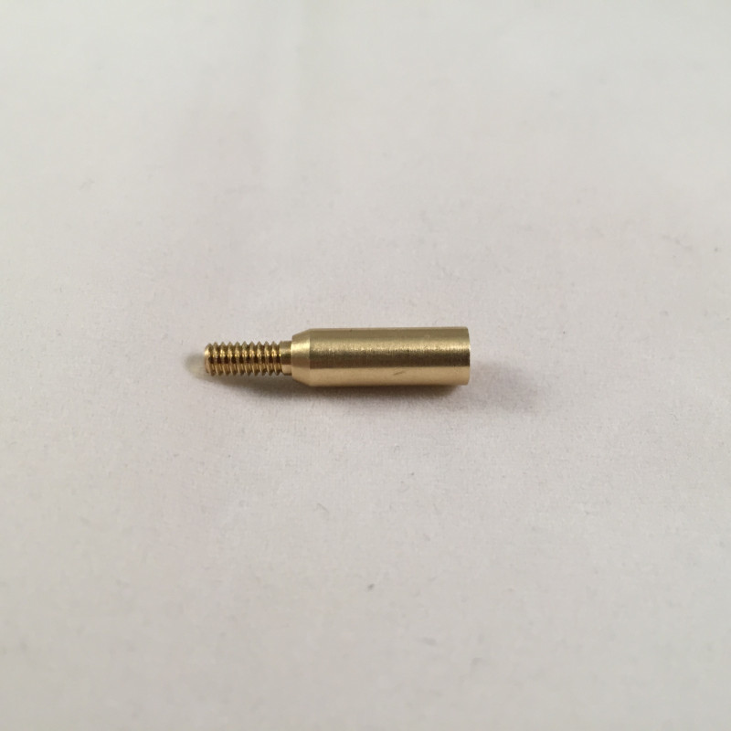 Dewey 17A Adapter – Converts .17 and .20 cal. rods to accept standard 8/32 brushes