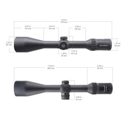 Vector Optics Continental x8 3-24x56 ED Fiber Rifle Scope