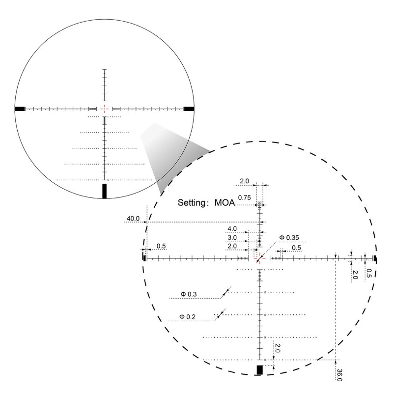 Vector Optics Sentinel 4-16x44 Zielfernrohr www.angelarms.eu