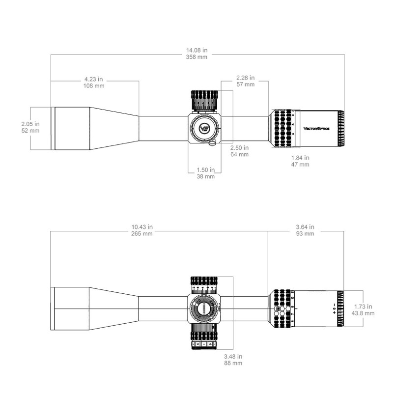 Vector Optics Sentinel 4-16x44 Zielfernrohr www.angelarms.eu