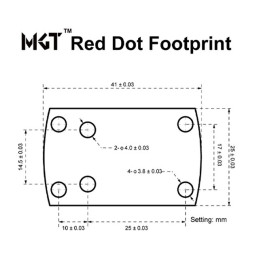 Vector Optics Frenzy-S 1x17x20 Red Dot Sight Aspheric Lens