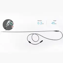 Teslong NTG500 114 cm / 45-Zoll-Flexibles Zielfernrohr mit 5-Zoll-IPS-Bildschirm + 5 unterschiedlich große Spiegel
