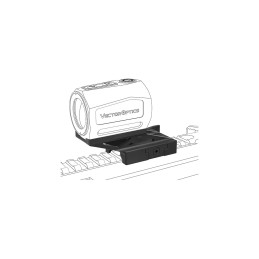 Vector Optics Scrapper 1x25 Cantilever Quick Release Riser Mount for Picatinny Rail