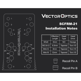 Vector Optics CZ Shadow 2 / SP-01/ Shadow Universal Adapter