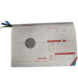 Long Range Rifleman's Correction Notebook MOA