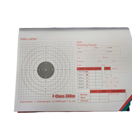 Long Range Rifleman's Correction Notebook MRAD
