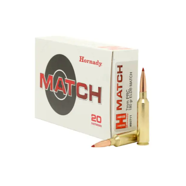 Hornady 7mm PRC Match™ Ammunition - 180 gr ELD® Match