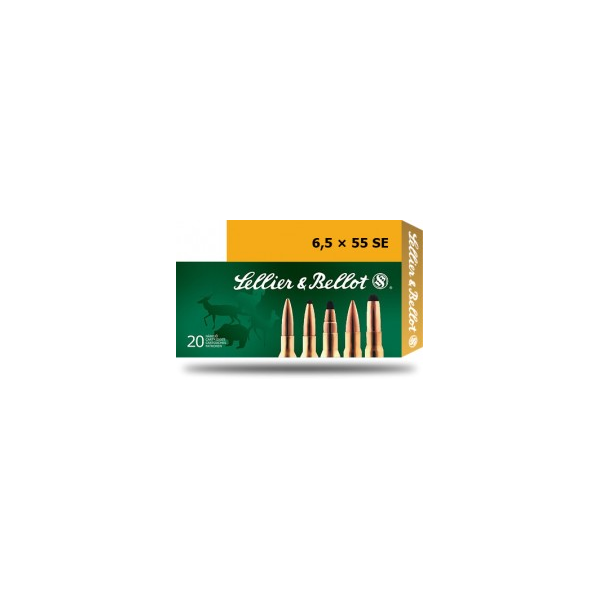 Sellier & Bellot 6,5 × 55 SE SP 140grs/9.1g Ammunition