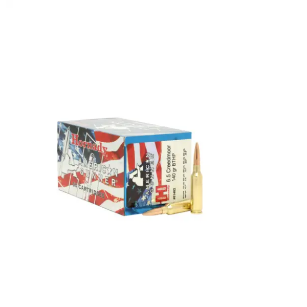 Hornady 6.5 Creedmoor 140 gr BTHP American Gunner® Ammunition
