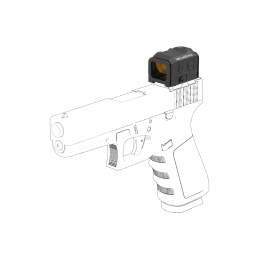 Vector Optics Frenzy Plus 1x18x22 Enclosed Red Dot Sight