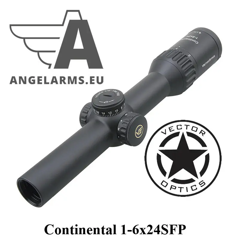 Vector Optics Continental x6 1-6x24SFP G4 Zielfernrohr www.angelarms.eu