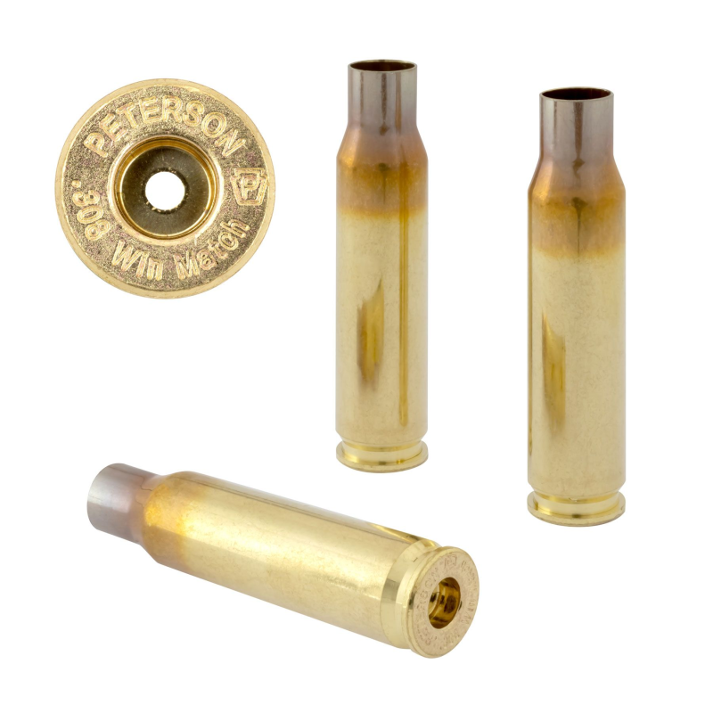 Peterson Cartridge 308 Winchester SRP (Small Rifle Primer) Peterson Cartridge 308 Winchester SRP (Small Rifle Primer)