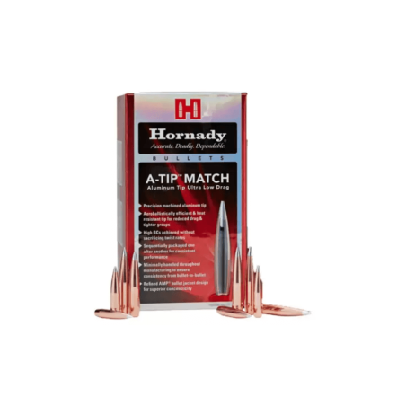 HORNADY A-TIP® MATCH Bullets - .338 cal, 19.4g/300gr (100pcs)