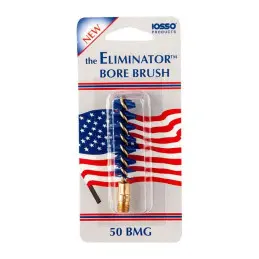 IOSSO Eliminator Blue Nyflex Gun Bore Cleaning Brushes .50 BGM