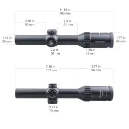 Vector Optics Continental 1-6x24SFP Jagdzielfernrohr