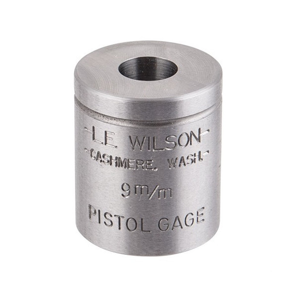 L.E. Wilson 9mm Luger Pistol Max Case Gage | Инструмент для перезарядки