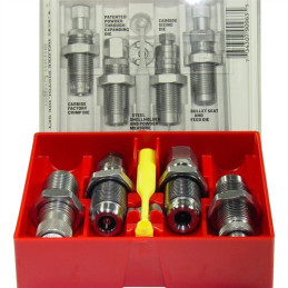Lee Precision 4-Die Deluxe Pistole Hartmetall sterben Set - 9mm Luger