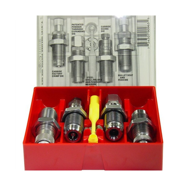 Lee Precision 4-Die Deluxe Pistol Carbide Die Set - 9mm Luger