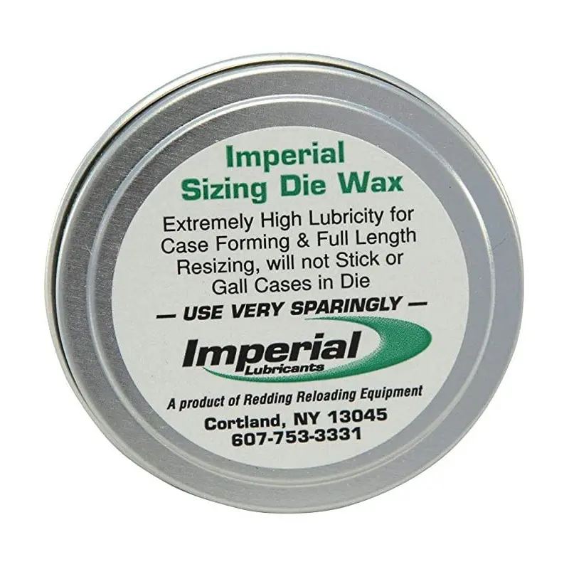 Redding brand of Imperial Sizing Die Wax 1oz (28g)