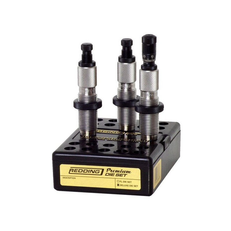 Redding 6.5 Creedmoor Premium Deluxe 3-Die Set Redding 6.5 Creedmoor Premium Deluxe 3-Die Set