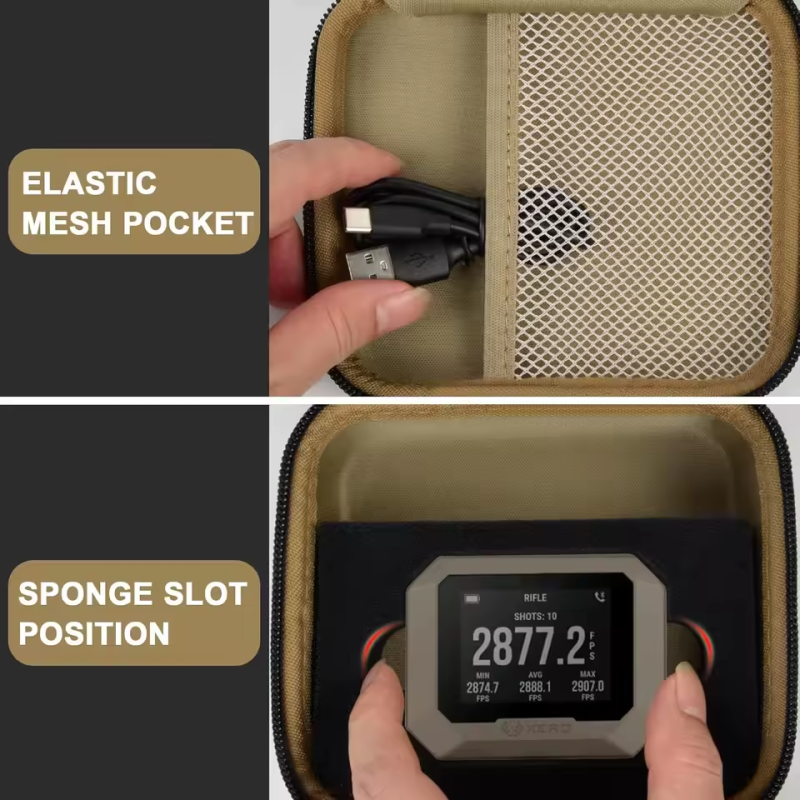 Hartschalen-Transporttasche für Garmin Xero C1 Pro Chronograph www.angelarms.eu