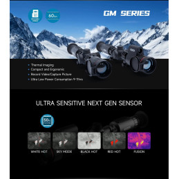 Sytong GM06-50LRF Thermal Sight (640x512, 50mm, 1x-8x, Wi-Fi)