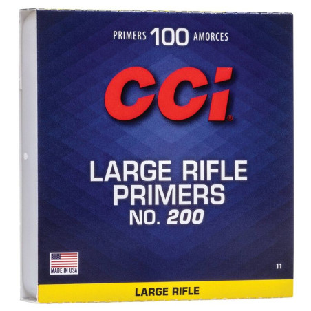 CCI No. 200 Large Rifle Primers (100 Pack)