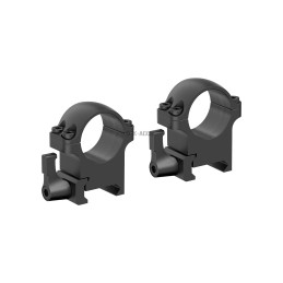 Vector Optics 25.4mm Steel Weaver Quick Release Rings 1in Medium Profile