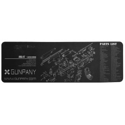 Vector Optics AK47 Gewehr Reinigung Bank Matte - langlebig & stilvoll