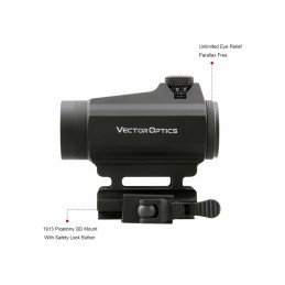 Vector Optics Maverick 1x22 GenII Red Dot Sight - Precision Aim