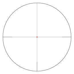 Vector Optics Forester 1-5x30 SFP Fiber Dot LPVO šautenes tēmēklis