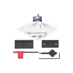 Vector Optics Scrapper 1x29 MRT sarkanā punkta un Paragon 3x palielinātāja komplekts