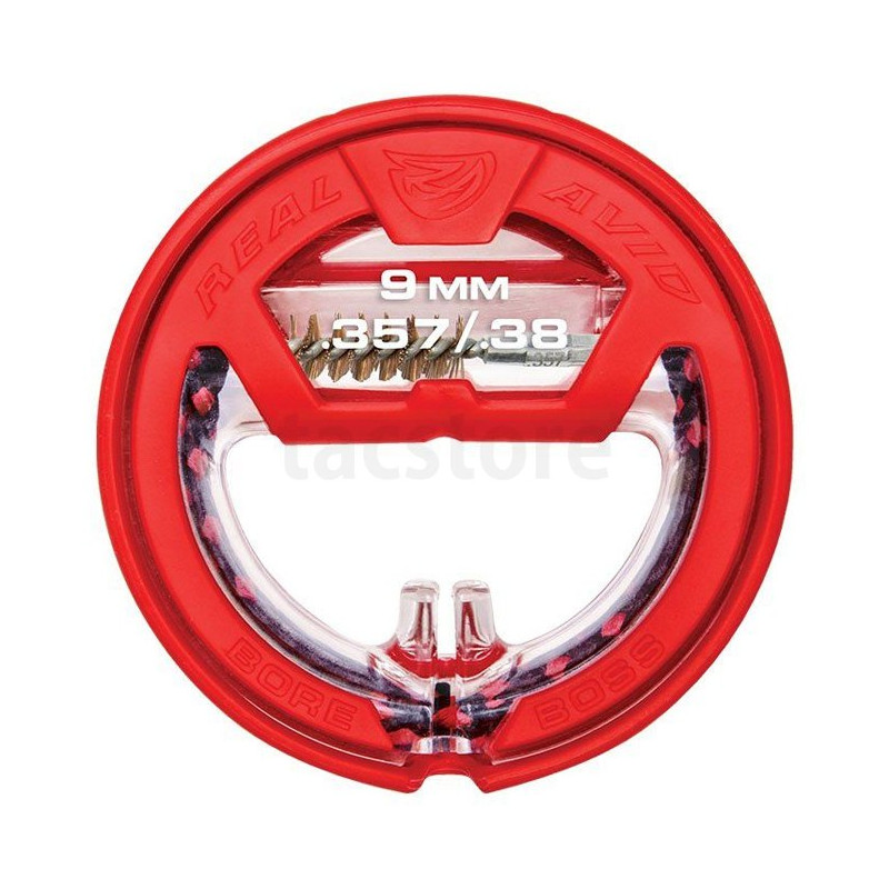 Real Avid Bore Boss .357 / .38 / 9mm | Compact Bore Cleaning System