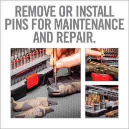 Справжній майстер-набір Accu-Punch® Master Set | 37 професійних пуансонів для збройової справи