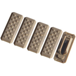 Strike Industries M-LOK Cover V1 | 5-Piece Single Slot Rail Panels