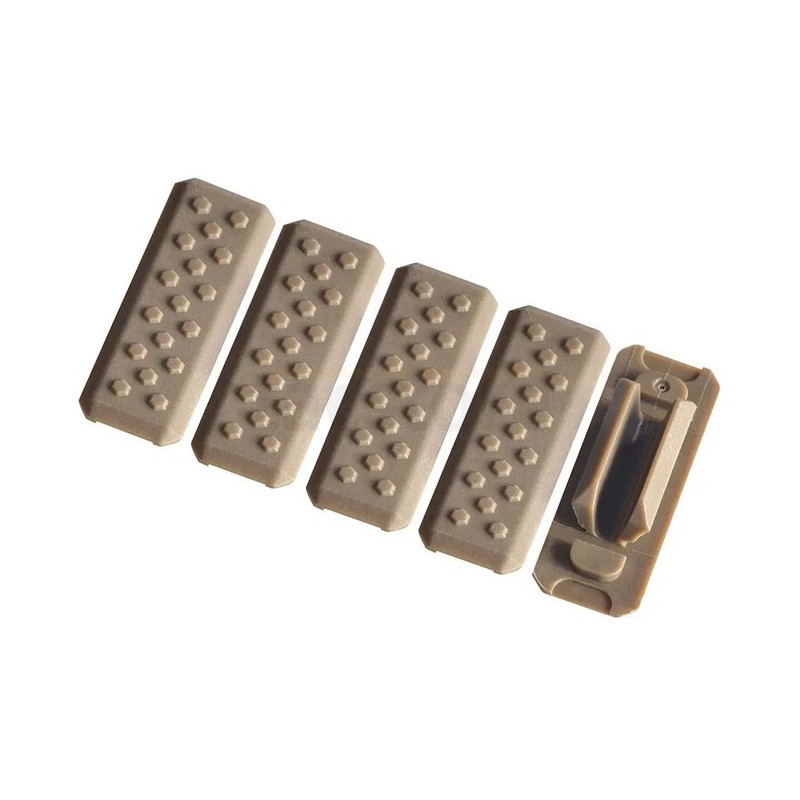 Strike Industries M-LOK Cover V1 | 5-Piece Single Slot Rail Panels