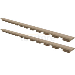 Magpul M-LOK M-LOK sliedes apvalks, 1. tips | Zema profila rokturu paneļi (2 gabali)