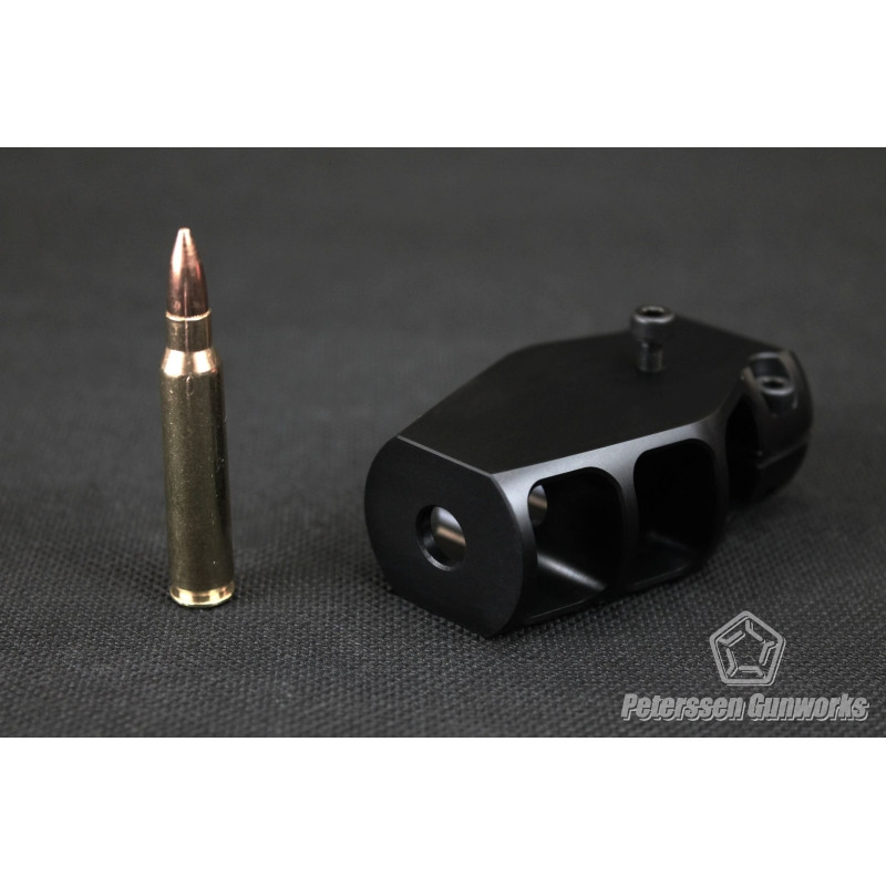 PGW Peterssen Gunworks Typ13V3 Muzzle Brake - .30 / 7.62mm (M18x1) www.angelarms.eu