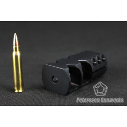 Peterssen Gunworks Typ9V3 Muzzle Brake - .264 / 6.5mm (M18x1)
