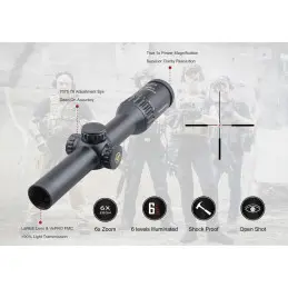 Vector Optics Continental 1-6x24SFP Hunting Riflescope