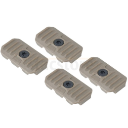 Крышки для кабельной разводки Strike Industries M-LOK | Короткие, 4 шт.