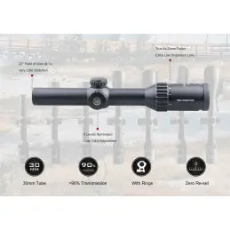 Vector Optics Continental 1-6x24SFP Hunting Riflescope