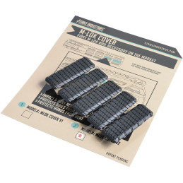 Strike Industries M-LOK Cover V2 | 5er-Pack schwarze Schienenabdeckungen